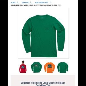 Southern Tide Mens long sleeve